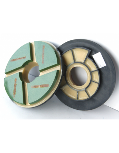 Abrasivo Pulecantos RM (4 estrias) diametro 125 mm